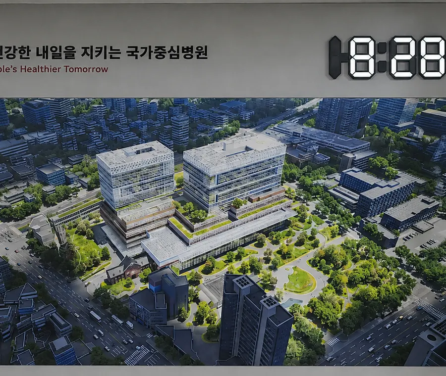 초정밀 LED 시계 제품 사진